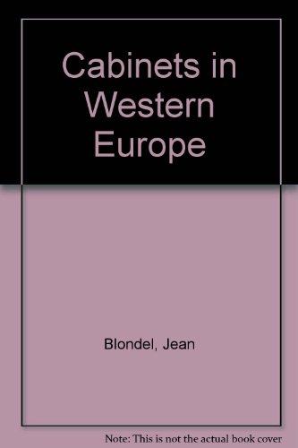 Cabinets in Western Europe (9780333462089) by Jean Blondel
