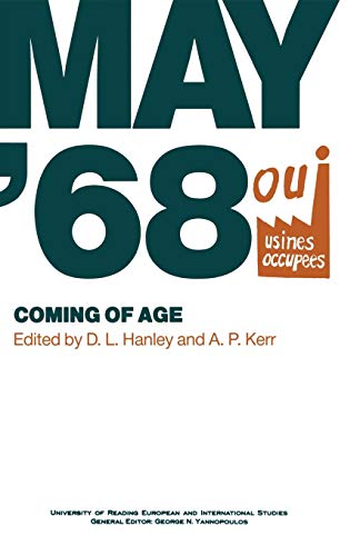 Imagen de archivo de May  68: Coming of Age a la venta por Anybook.com