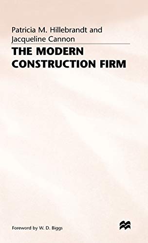 Stock image for The Modern Construction Firm for sale by Orbiting Books