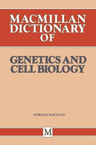 Beispielbild fr Dictionary of Genetics and Cell Biology (Dictionary Series) zum Verkauf von medimops