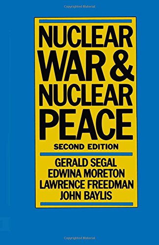 Stock image for Nuclear War and Nuclear Peace for sale by Kennys Bookshop and Art Galleries Ltd.