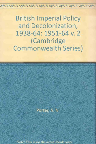9780333482841: 1951-64 (v. 2) (Cambridge Commonwealth Series)