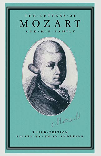 Beispielbild fr The Letters of Mozart and his Family zum Verkauf von Bookmans