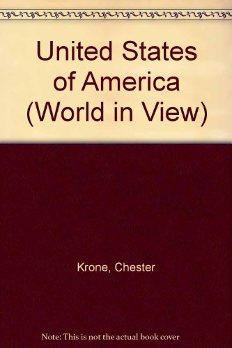 USA (World in View) (9780333486504) by Krone, Chester