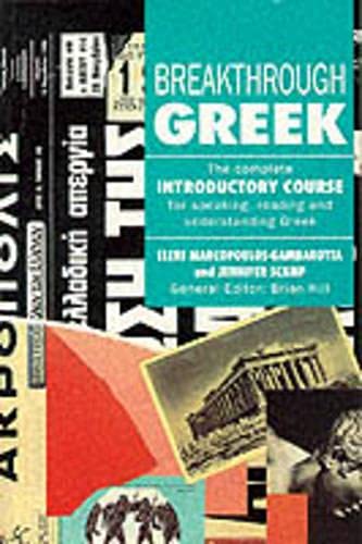 Stock image for Breakthrough Greek (Breakthrough Language Courses) for sale by Wonder Book