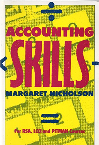 Imagen de archivo de Accounting Skills a la venta por WorldofBooks