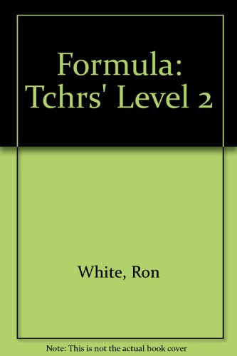 Formula: Teacher's Book 2 (9780333491959) by White, Ron; Williams, Eddie; Olearski, Janet; Imbert, Hazel