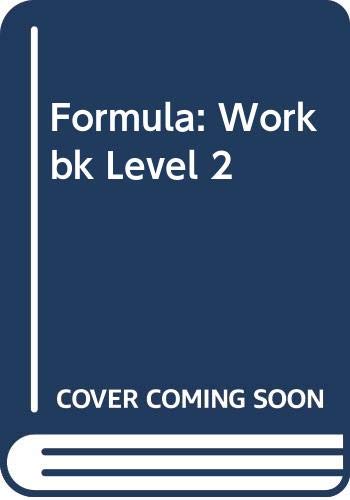 Formula: Workbook 2 (9780333491966) by White, Ron; Williams, Eddie; Olearski, Janet; Imbert, Hazel