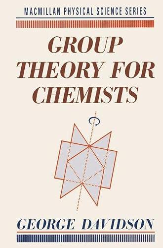 9780333492970: Group Theory for Chemists