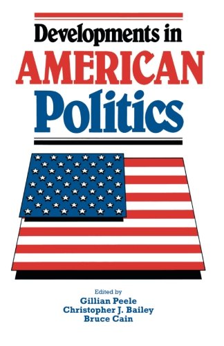 9780333494387: Developments in American Politics