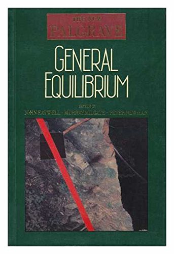 Beispielbild fr General Equilibrium zum Verkauf von RECYCLIVRE