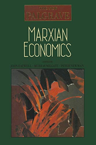 Stock image for Marxian Economics for sale by Better World Books