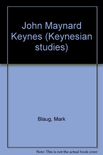 Beispielbild fr John Maynard Keynes (Keynesian studies) zum Verkauf von WorldofBooks