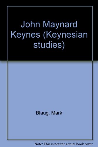 9780333496527: John Maynard Keynes (Keynesian studies)