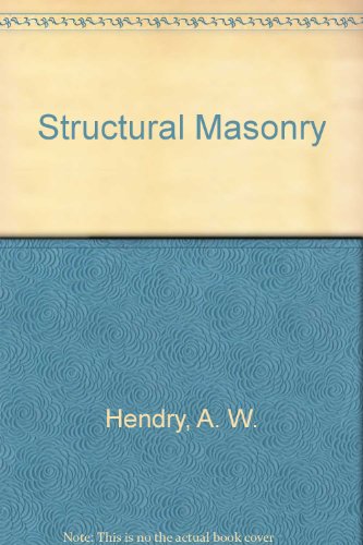 9780333497487: Structural Masonry