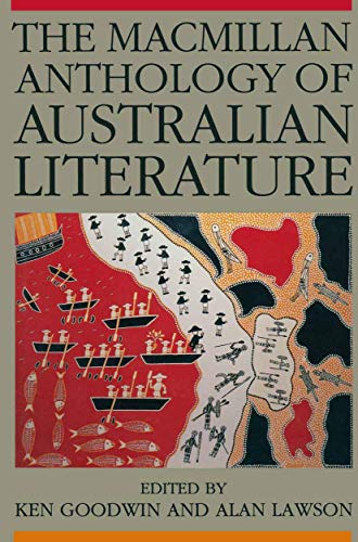 9780333501597: The Macmillan Anthology of Australian Literature