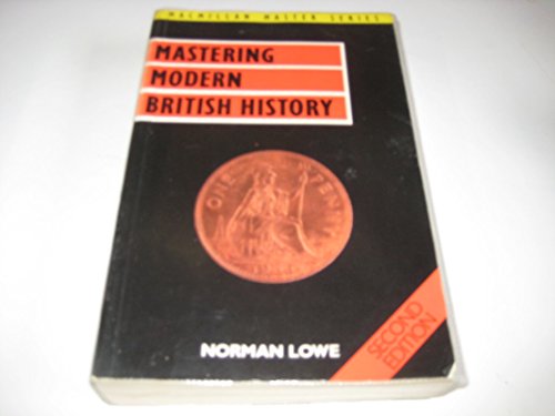 Stock image for Mastering Modern British History (Macmillan Master S.) for sale by WorldofBooks