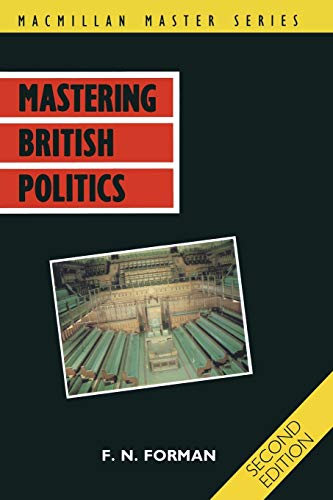 Stock image for Mastering British Politics for sale by Better World Books Ltd