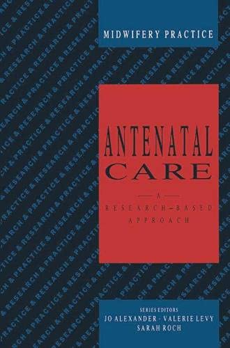 Beispielbild fr Antenatal Care (Midwifery Practice S.) zum Verkauf von AwesomeBooks