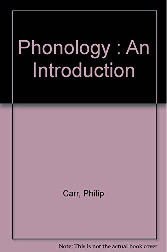 Beispielbild fr Phonology: An Introduction (Palgrave Modern Linguistics) zum Verkauf von WorldofBooks