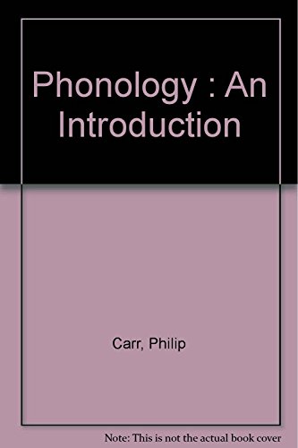 Imagen de archivo de Phonology: An Introduction (Palgrave Modern Linguistics) a la venta por WorldofBooks