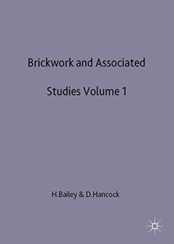 Stock image for Brickwork 1 and Associated Studies for sale by WorldofBooks