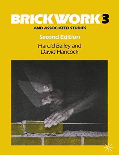Beispielbild fr Brickwork 3 and Associated Studies zum Verkauf von GF Books, Inc.