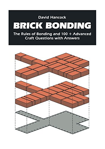 Brick Bonding: The Rules of Bonding and 100 + Advanced Craft Questions with Answers (9780333521670) by Hancock, David W.