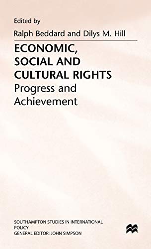 Beispielbild fr ECONOMIC, SOCIAL AND CULTURAL RIGHTS: PROGRESS AND ACHIEVEMENT. zum Verkauf von Burwood Books