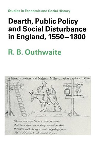 9780333524244: Dearth, Public Policy and Social Disturbance in England, 1550–1800 (Studies in Economic and Social History)
