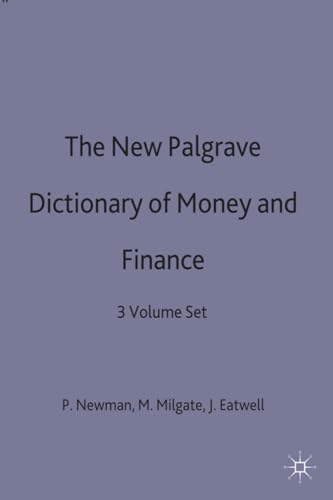 Stock image for The New Palgrave Dictionary of Money and Finance: F-M (Volume 2) for sale by Anybook.com