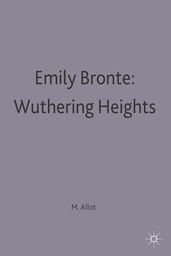 Beispielbild fr Emily Bronte?: Wuthering Heights : a casebook (Casebook series) zum Verkauf von Phatpocket Limited