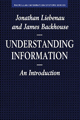 Stock image for Understanding Information: An Introduction (Information systems series) for sale by Bahamut Media