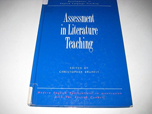 9780333537824: Assessment In Literature Teaching