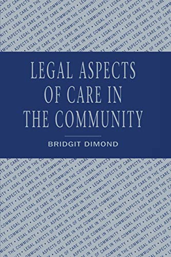 Beispielbild fr Legal aspects of community care. zum Verkauf von Kloof Booksellers & Scientia Verlag