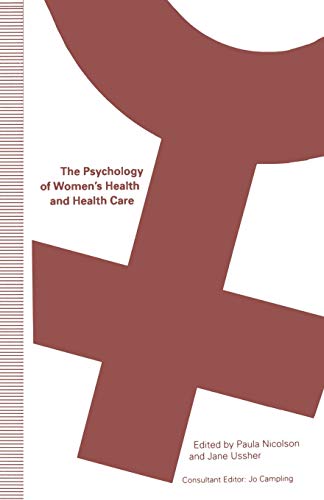 Imagen de archivo de Psychology of Women's Health and Health Care a la venta por Better World Books