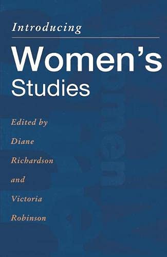 Imagen de archivo de Introducing Women`s Studies a la venta por Geoff Blore`s Books