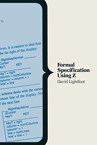 Beispielbild fr Formal Specification Using Z (Computer Science) zum Verkauf von AwesomeBooks