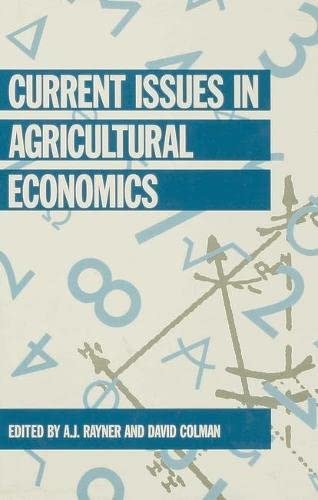 9780333547748: Current Issues in Agricultural Economics