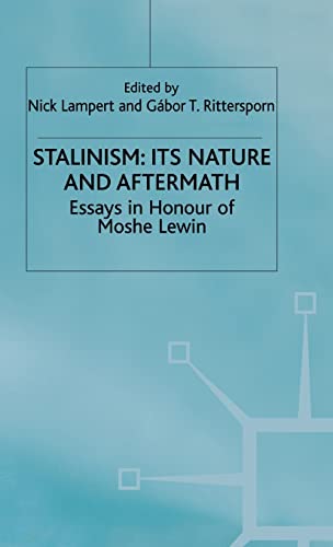 Stock image for Stalinism Nature Aftermath for sale by Books Puddle