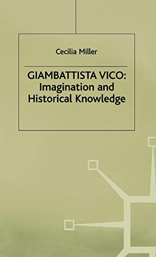 9780333551530: Giambattista Vico: Imagination and Historical Knowledge (Studies in Modern History)