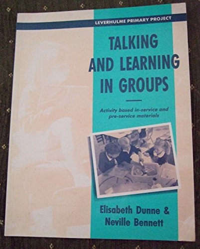 Imagen de archivo de Talking and Learning in Groups a la venta por Better World Books Ltd