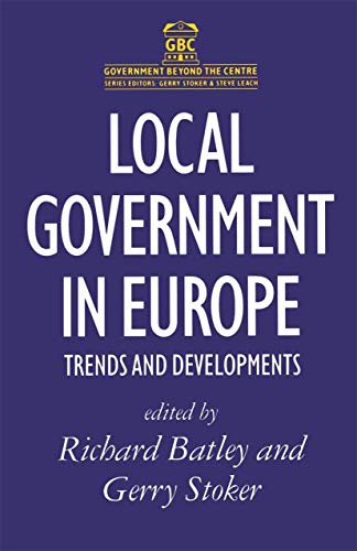 Stock image for Local Government in Europe: Trends and Developments for sale by ThriftBooks-Atlanta