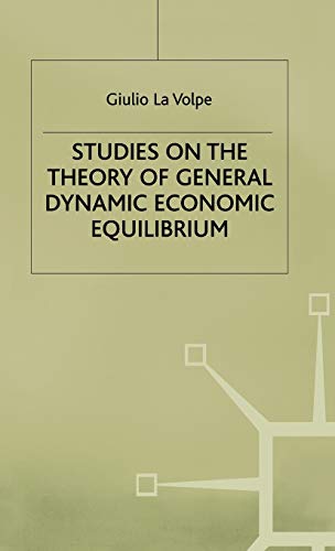 9780333554951: Studies on the Theory of General Equilibrium (Classics in the History & Development of Economics)