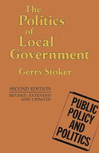 9780333557969: The Politics of Local Government (Public Policy and Politics)