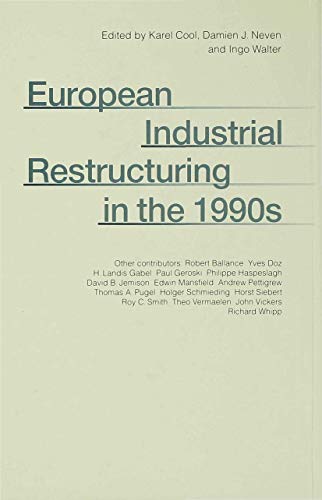 Beispielbild fr European Industrial Restructuring in the 1990s zum Verkauf von Zubal-Books, Since 1961
