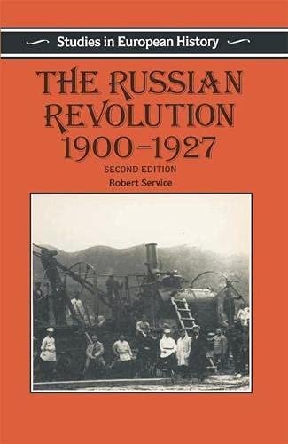 9780333560365: The Russian Revolution, 1900-27 (Studies in European History)