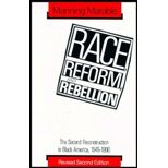 Imagen de archivo de Race, Reform and Rebellion : The Second Reconstruction in Black America, 1945-1990 a la venta por Better World Books