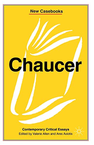 Beispielbild fr Chaucer: Contemporary Critical Essays: 146 (New Casebooks) zum Verkauf von WorldofBooks