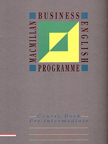 Stock image for MBEP 2: Pre-Intermediate: Course Book (Multilevel Business English Programme ELT Series) for sale by medimops
